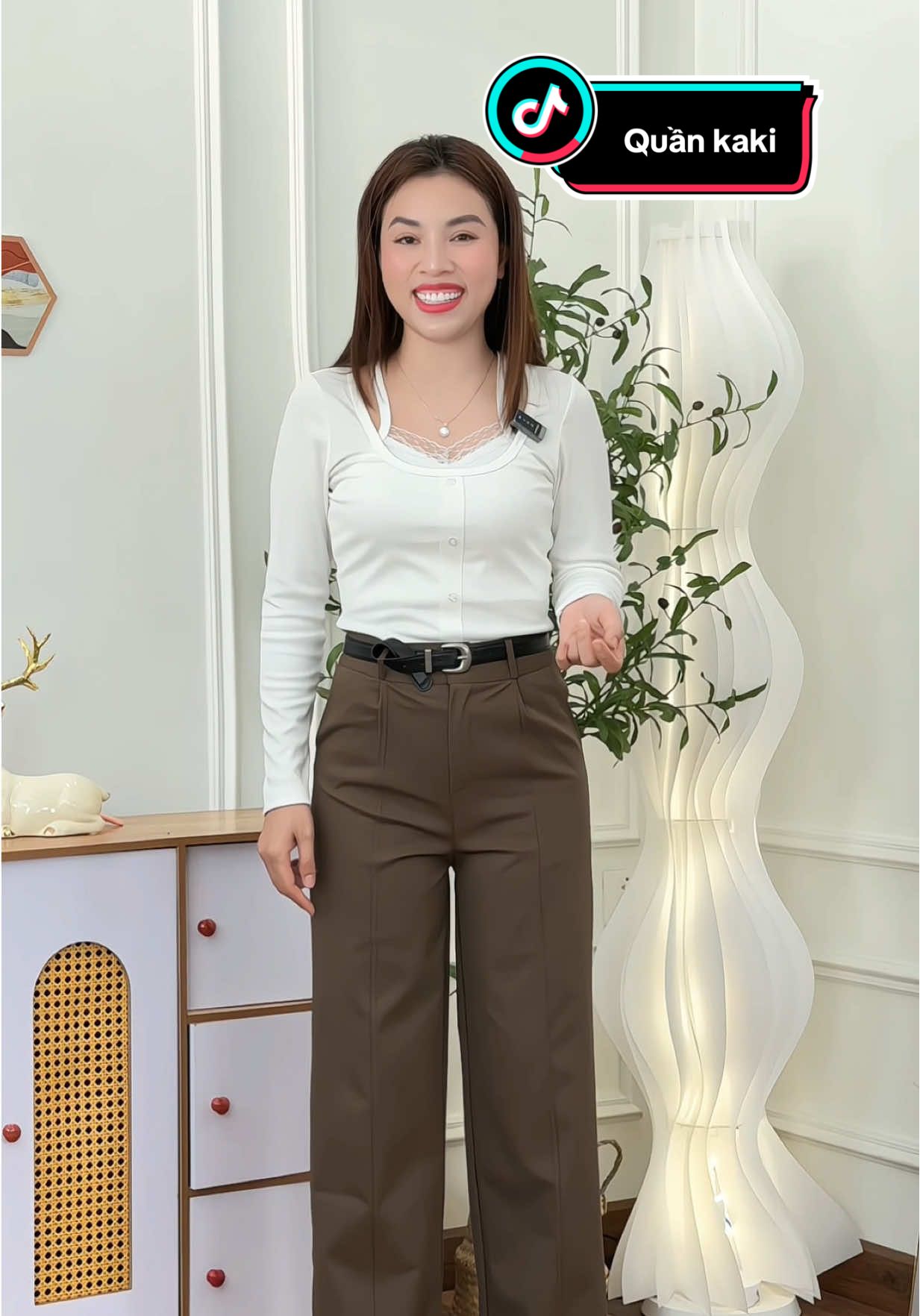 Quần có cả chiều dài 95cm và 100 r nha#quan #quankaki #quanongsuong #quanongrong #lenxuhuong 