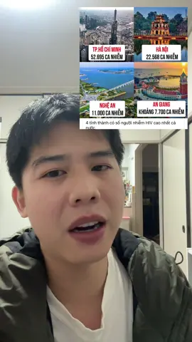 Top 4 tỉnh người nhiễm HIV cao nhất nước#tintuc #lleson 