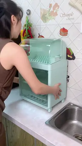 Kệ chén 2 tầng có nắp đậy sạch sẽ #kechen #kechenbatdanang 