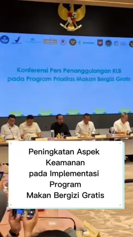 Pemerintah terus berkomitmen untuk meningkatkan kualitas pelayanan dan keamanan program Makan Bergizi Gratis. #MakanBergiziGratis #DukungMBG 