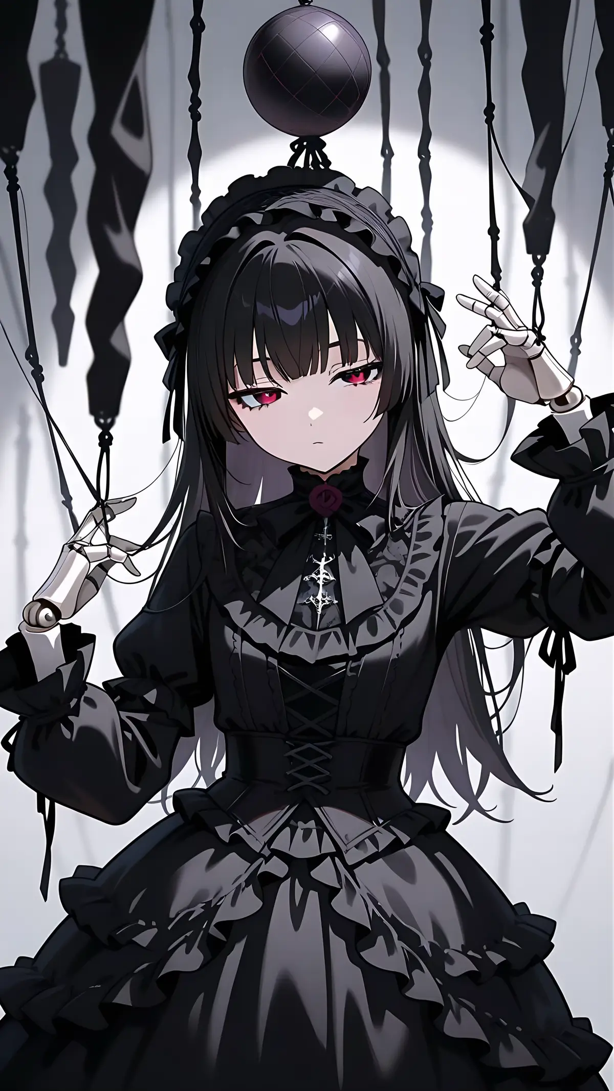 No.882 操り人形#aiイラスト #可愛い #美女 #あやつり人形 