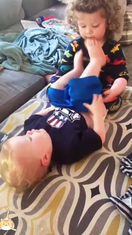 When you have two children #funny #kid #usa_tiktok #funnykid #baby #funnymoments #hhh #kids #child #funnyvideos 