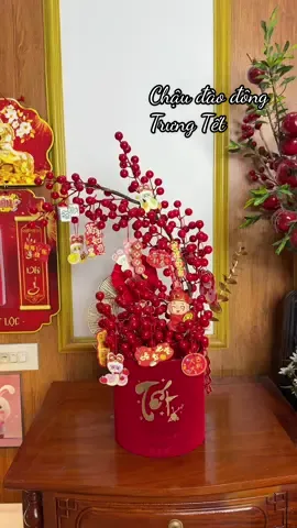 Mua về trưng Tết thui cả nhà ơi xinh quá #quatet #daodong #chaudaodong 