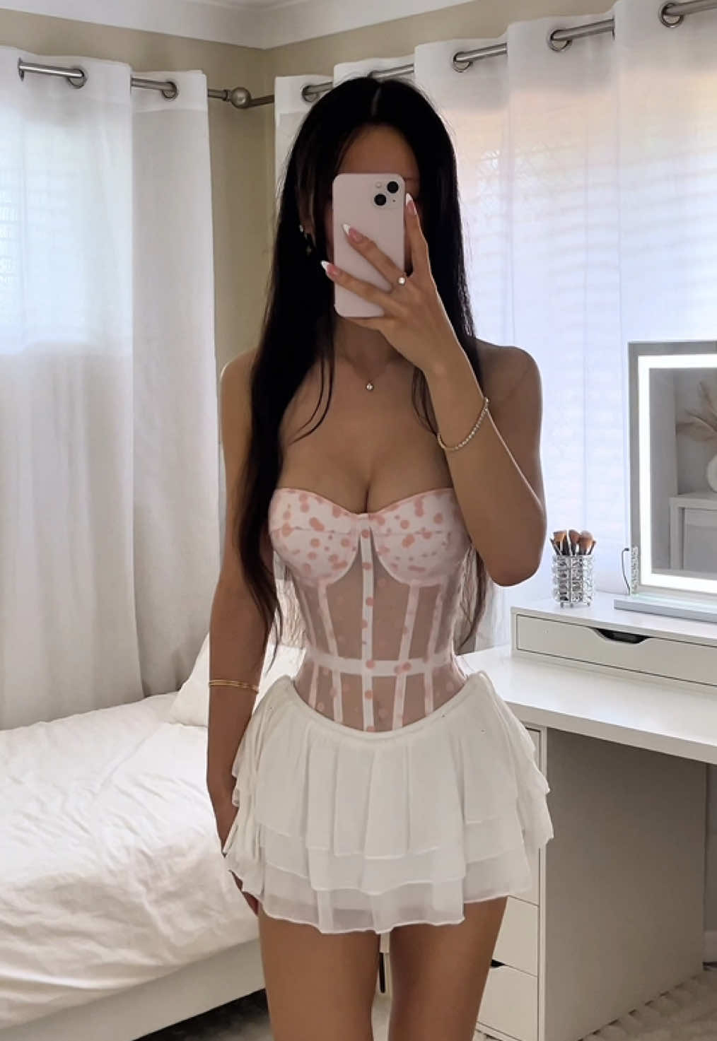 the cutest pink corset 🩰                         code ‘DPT’ @Perfect Corset NY Clothing  #perfectcorset_nyc #corset #corsetoutfit #corsets #corsetdress 