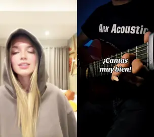 #dúo con @Alex Acoustic #VoiceEffects #Mecano afectó un poquito la hora 