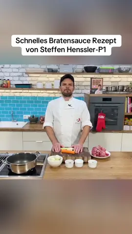 Schnelles Bratensauce Rezept von Steffen Henssler-P1#rezept 