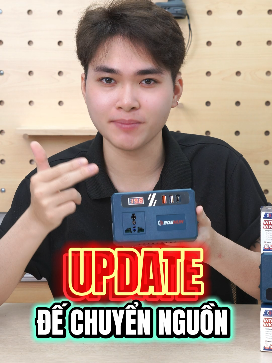 Nâng cấp có đèn trên con đế chuyển điện thông minh cho các đay ạ #workfix #boshun #Work #AnTamVuiSam #OnlineFriday2025 #tiktokshop #viral #xuhuong #dogiadungtienich #dechuyendien18den21len220v