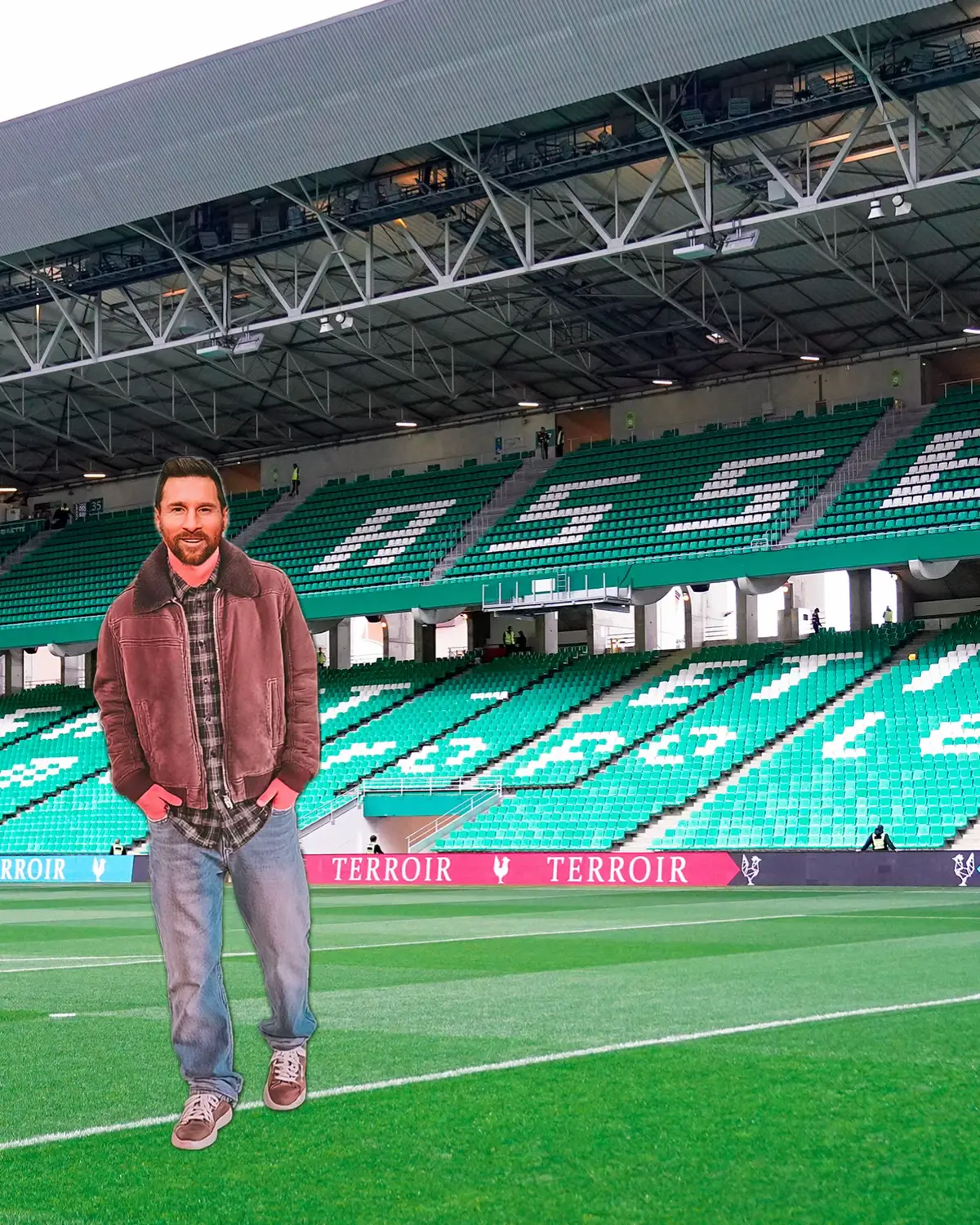 Un petit tour en #ligue2bkt pendant la trêve pour la Pulga 👀 #sportstiktok #ligue1 #messi #footballtiktok 