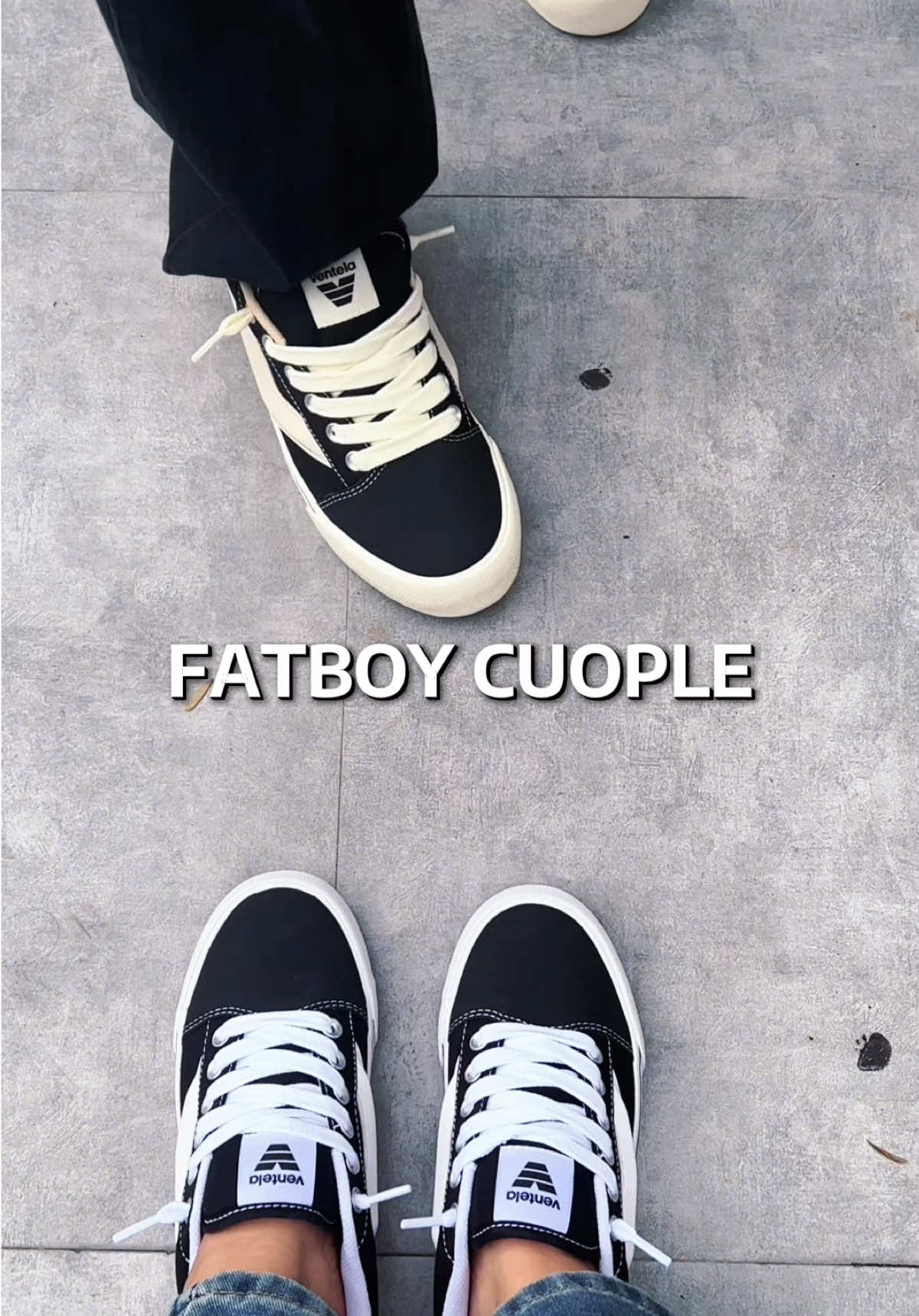 Black White or Black Natural? 🤔 #ventelafatboy #ventela #sepatu 