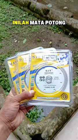 Mata potong SJT Turbo Slim Super tipis cepat presisi kuat untuk keramik granit dan bahan keras lainnya #matagerinda #matagerindapemotongkeramik #matapisaupotonggranit #tukangbangunan #tokobangunan 
