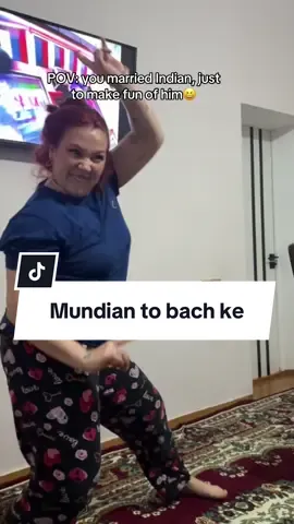 Ahahaha his face😂🤣he will never get bored with me☺️🥲🤣send to your husband ☺️😊#indiantiktok #indianhusband #uzbekindiancouple #husbandwifecomedy #mudiantobachke 