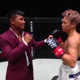 One last time 🤝 Rodtang agrees to a rematch with Takeru for the Japanese icon's retirement fight! @takeru.k1 @rodttang Purchase the PPV NOW to catch the rest of the ONE 173 Main Card! #ONE173 | 🔴 LIVE NOW 🌏 Global PPV 👉 Link in Bio 🇯🇵 PPV (Japan only) 👉 Link in Bio