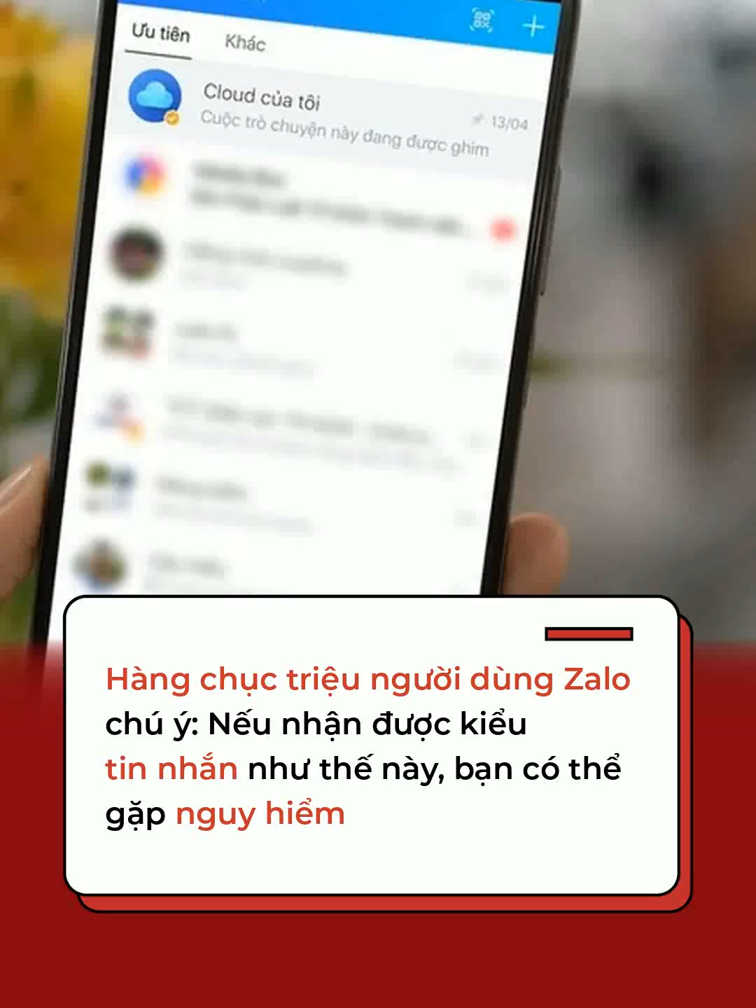 Hàng chục triệu người dùng Zalo chú ý: Nếu nhận được kiểu tin nhắn như thế này, bạn có thể gặp nguy hiểm #Cafef #AMM