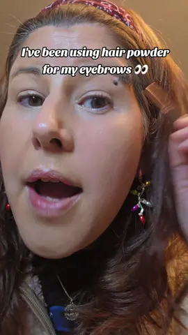 Using hair powder for my eyebrows.. Because it works! #styleedit #hairlinepowder  #beautyandlifestyledeals  #tiktokshopblackfriday  #ttsnortheast 