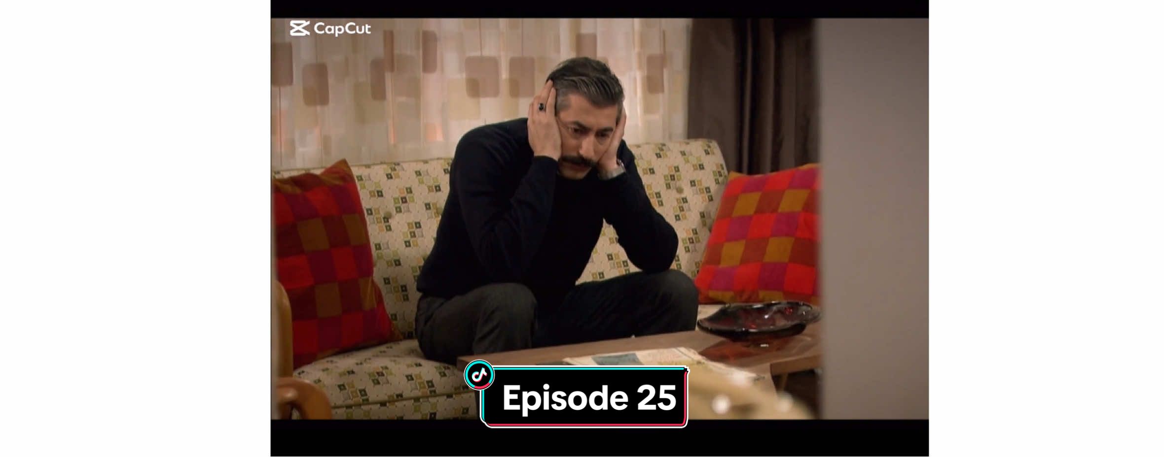 Ali is shown sitting in a state of frantic despair, his hands clutched to his head, utterly consumed by the crisis of the impending auction. His mood instantly shifts when he receives a call from Caroline, who is calling from the bank. She confirms that 