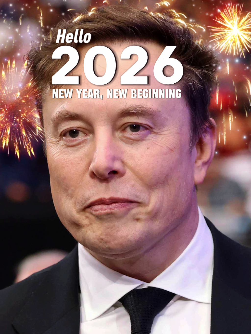 elon musk happy mood 🗣️#creatorsearchinsights #motivation #2026 #newyear #elonmuskway 