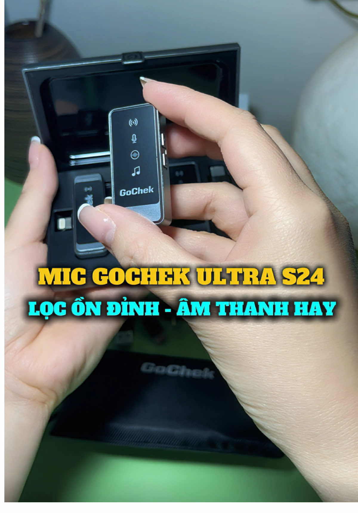 Trả lời @Anh Thợ Lái  test Mic Gochek Ultra S24 ở đường xe cộ ồn ào #dunghuongduong #affiliate #xaykenhtiktok #micgochek #gochekultras24 
