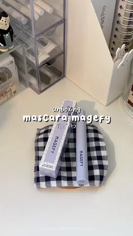 +1 em mascara không thấm nước vào tủ đồ makeup 😗✨🫧 #unboxingvideo #unbox #makeuptutorial #magefy #magefymakeup 