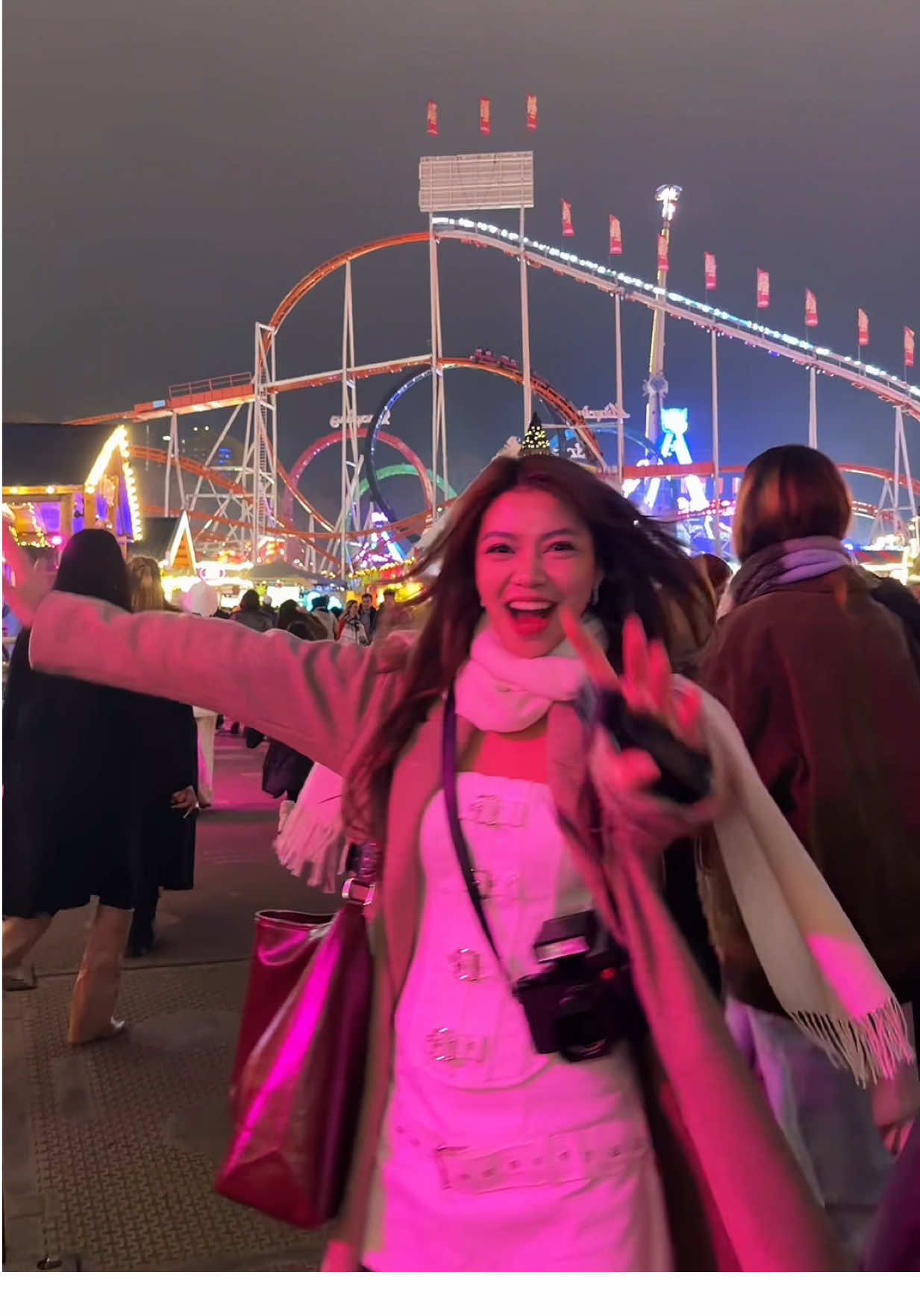 It came true🥹🎄❤️✨ #winterwonderland #london 