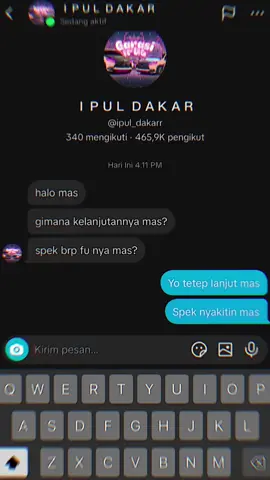 Sebelah mulai ketat ketir 😝