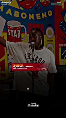 SONG: Tholukuthi ARTIST: GL Ceejay Ft. Thukuthela & JAZZWRLD #tholukuthi #glceejay  #liveperformance  #lyricsvideo #fyp 