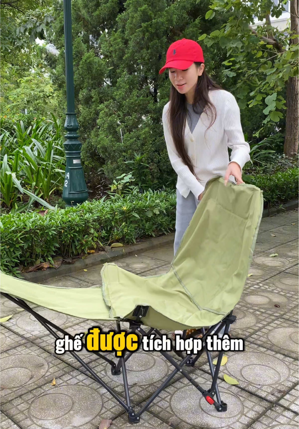 Ghế ngả lưng 2 trong 1 vừa ngồi vừa ngả #ghecampinggapgon #ghengalung #ghegapgon #ghegapgondulich #giadungtienich 