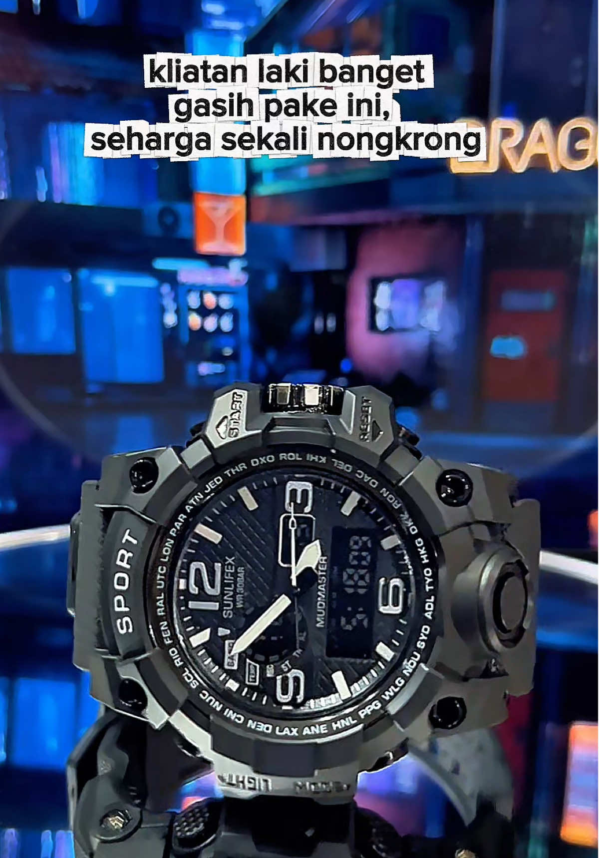 ⌚ Auto ganteng Kalo Pake jam tangan ini, mana murah banger lagii, dan Ada garansinya 🙌
