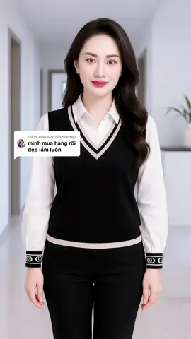 Trả lời @Sơn Nga  mẫu áo được rất nhiều chị em khen 