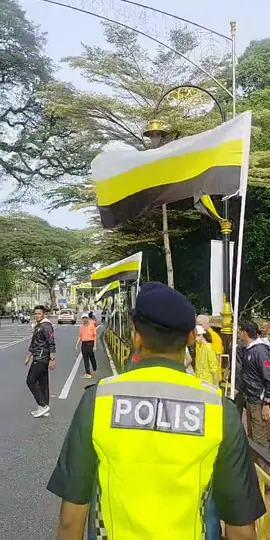 Tuanku ajak bergambo ramai² dan lagi berjabat tangan 