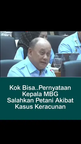 Kok bisa ya ada pernyataan seperti ini dari kepala MBG ⚠️⚠️