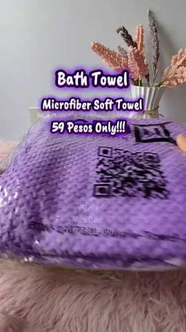 Pwede rin pang regalo or pang personal use! #towel #bathtowel #microfibertowel #absorbenttowel #cottontowel  Disclaimer: Price may vary until promo ends!