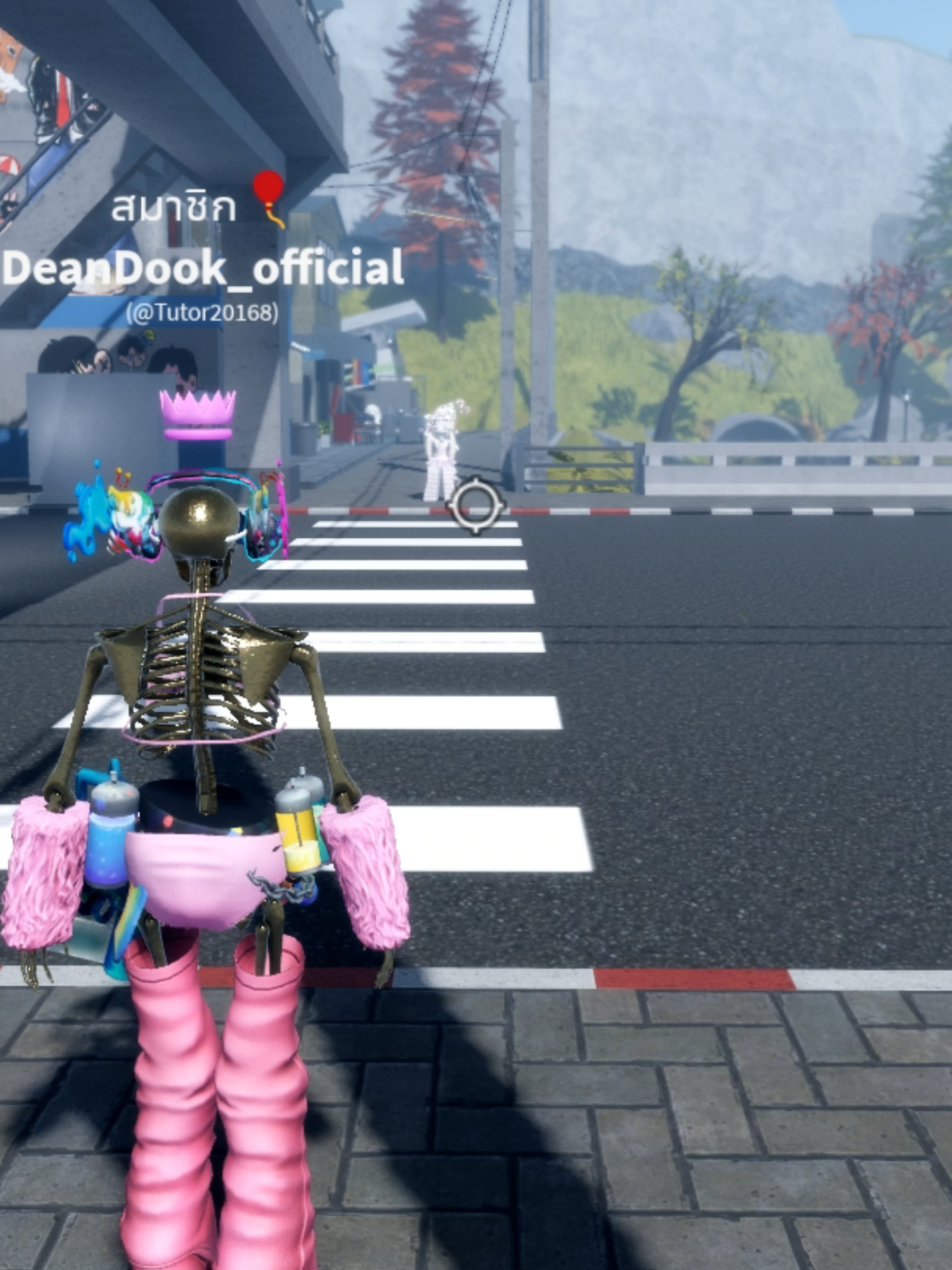 ข้ามถนนระวังรถด้วยนะ #บรรยากาศ #Roblox #fypツ #ฟีดดดシ #ตลก