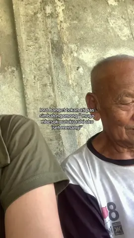 diusahakan nggh mbah