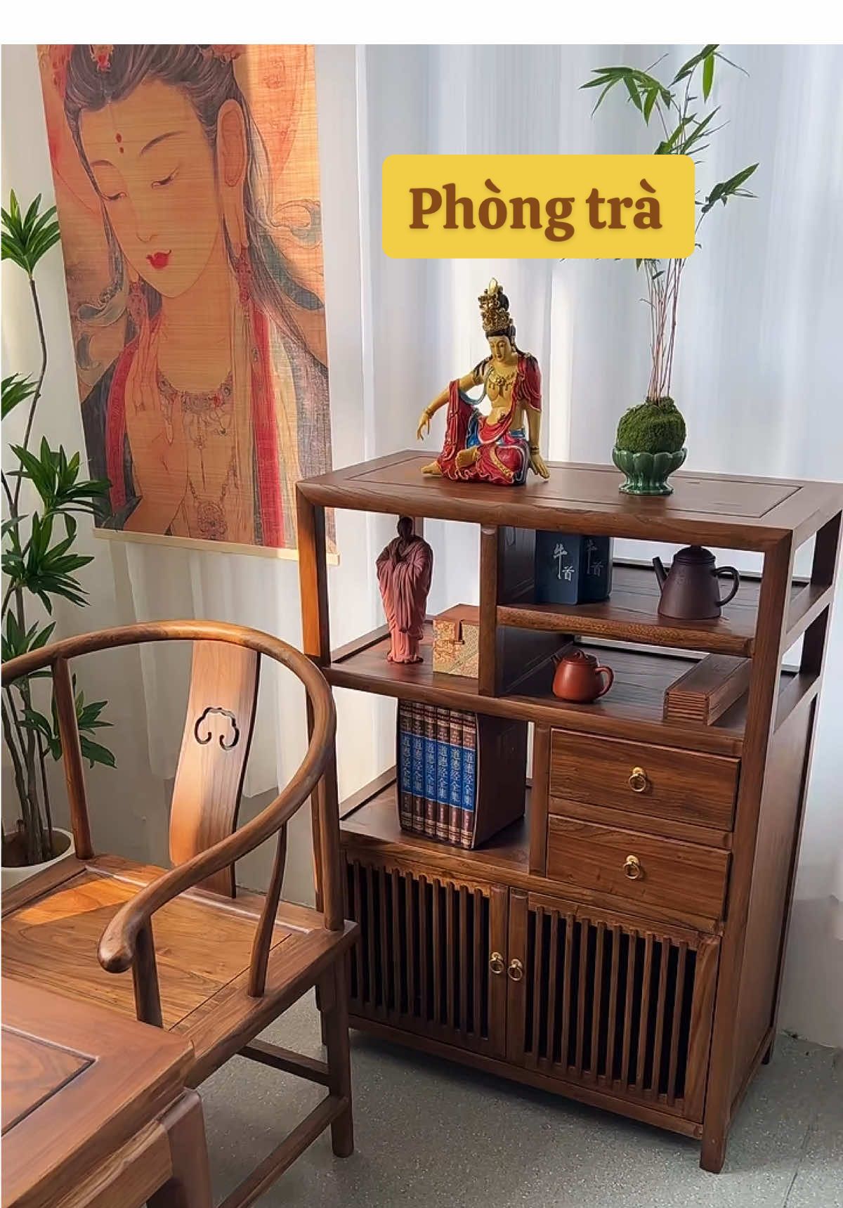 Mẫu phòng trà đơn giản - an yên 🥰 #uongtradi #gheminh #dogotunhien #viral #thietkenoithatdep 