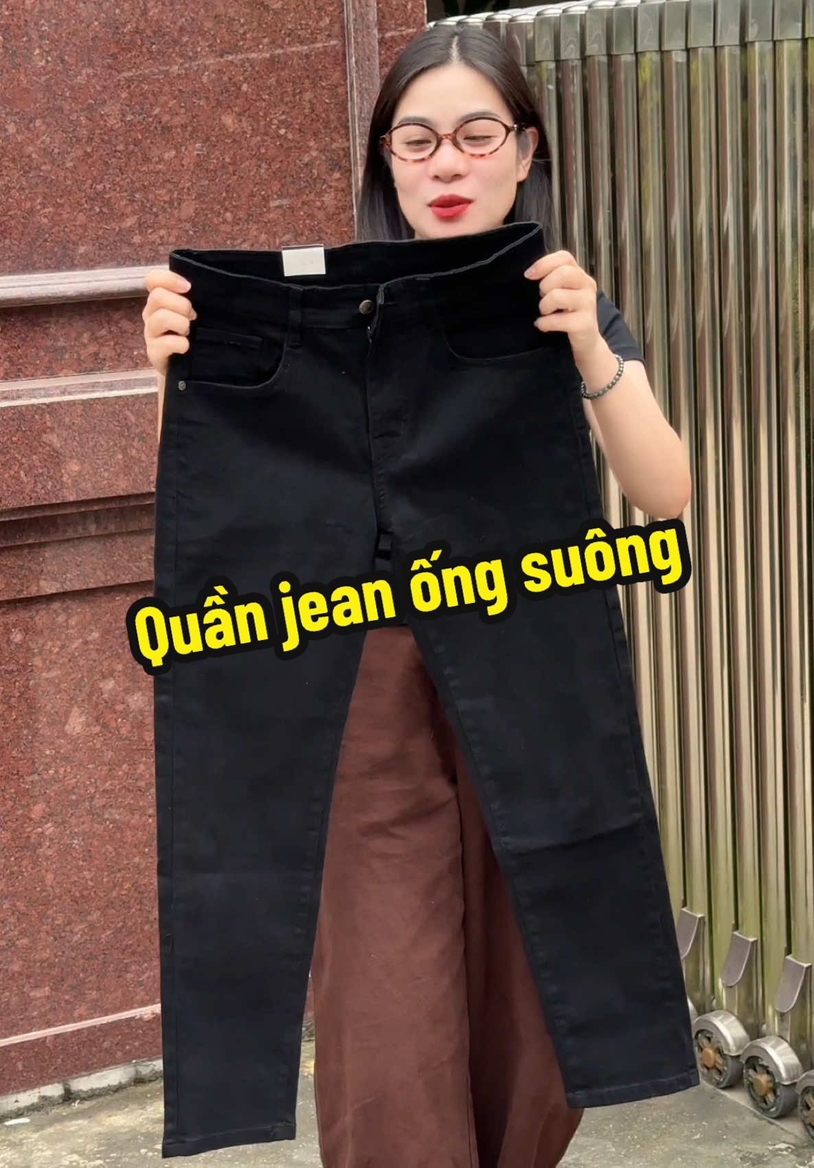 Quần jean mềm ống suông hack dáng #xuhuong #thoitrangnam #quanjeannam #quanjeanongsuong 