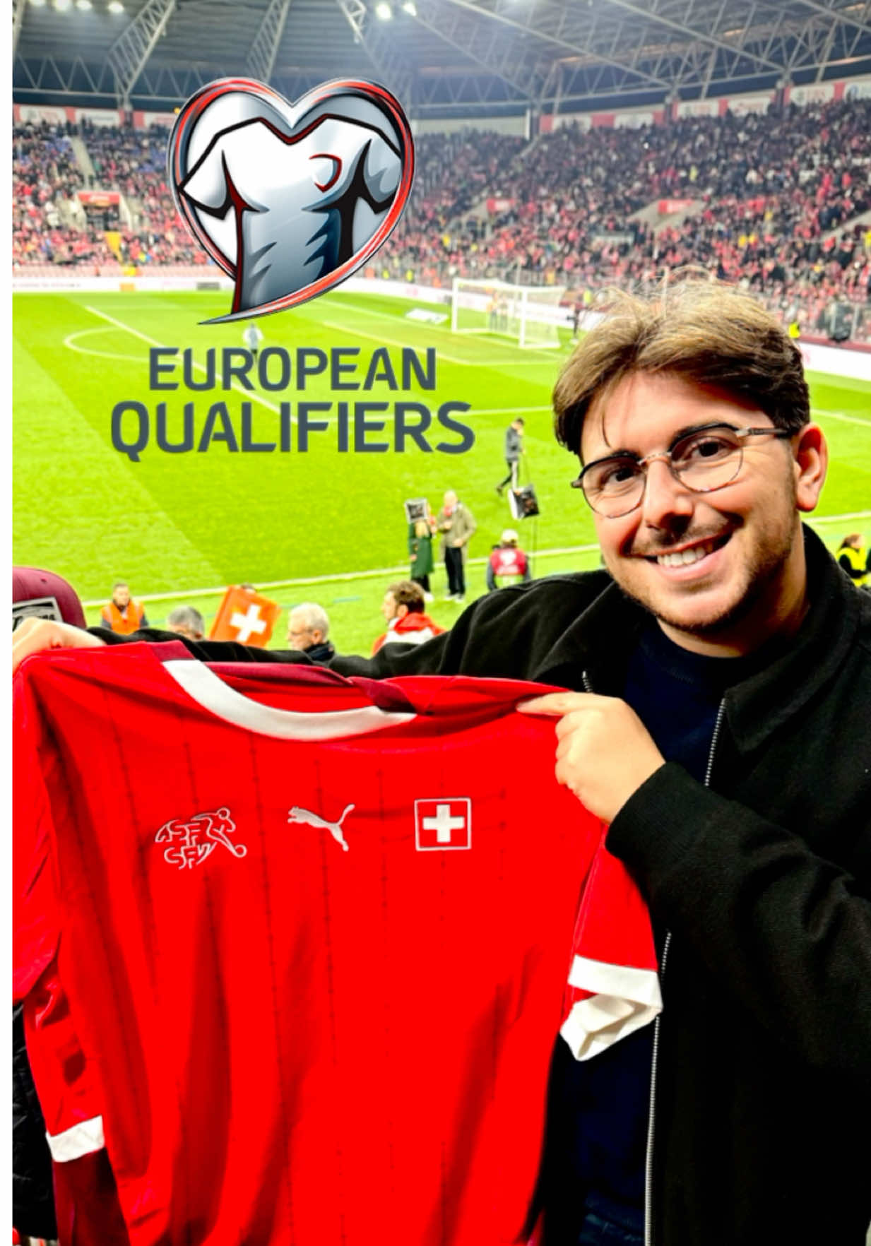 La Suisse valide quasiment sa qualification pour le prochain mondial !  J’ai assisté au match Suisse vs Suède au stade de la Praille à Genève !  #switzerland #worldcup2026 #suisse #football #europeanqualifiers 