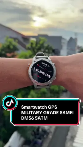 Smartwatch GPS military grade SKMEI DM56 waterproof 5ATM bisa connect dan share ke strava #smartwatch #skmei #smartwatchgps #smartwatchwaterproof #smartwatchamoled 