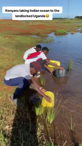 Kenyans taking Indian ocean to the landlocked Uganda 😂#geoff_van_george #kenyavsuganda #indianocean #ugandatiktok #kenyantiktok🇰🇪 