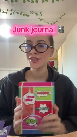 #journal #junkjournal #fyp #brunette #glasses 
