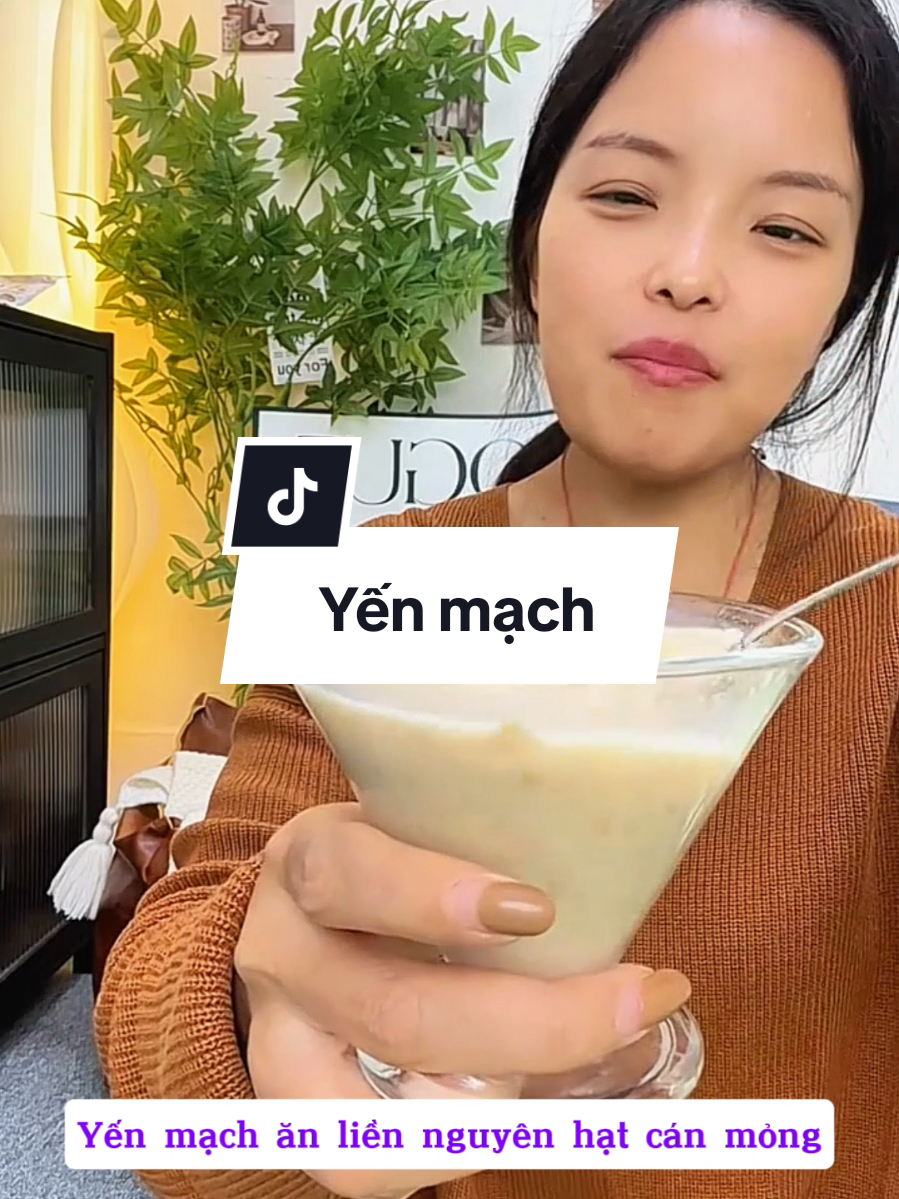 Yến mạch ăn liền nguyên hạt #doanvatngon #doanvat #yenmach #xuhuong 