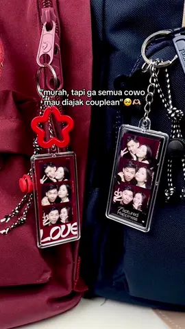 ga semua cowo mau, tapi cowokku mau!🥺🦋 #photostripkeychain #couple #giftidea #photostripcustom 