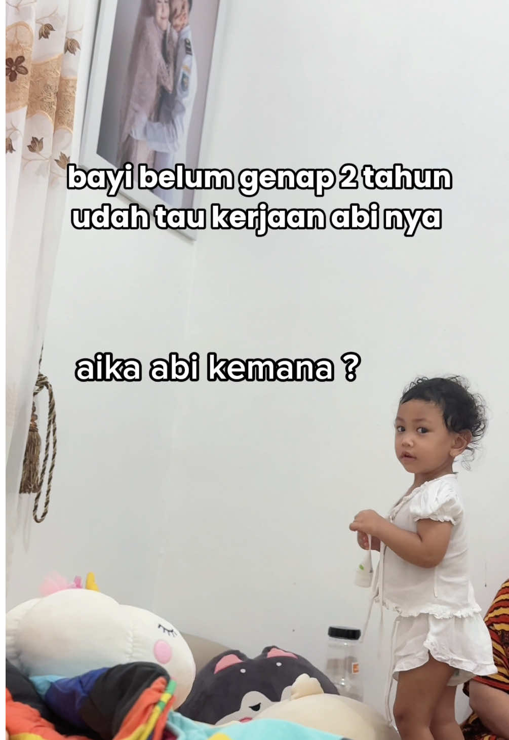 udah tau kerjaan abi nya 😂
