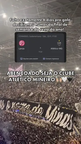 Vamos em busca dela 🏆#clubeatléticomineiro🖤🐔 #galoucura #galo #atleticana #sudaamericana 🤍🖤🙌🏼