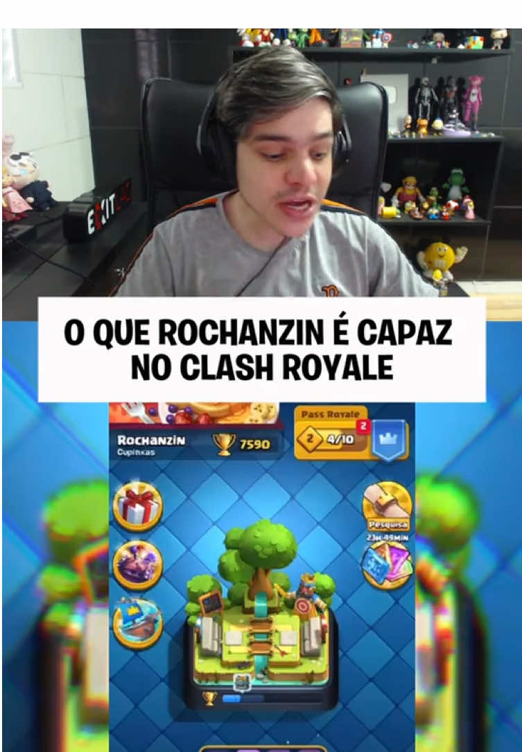 Rochanzin no Clash royale #clashroyale #fy 