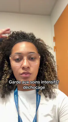 12h de garde aux soins intensifs et au déchocage 🩺🤍