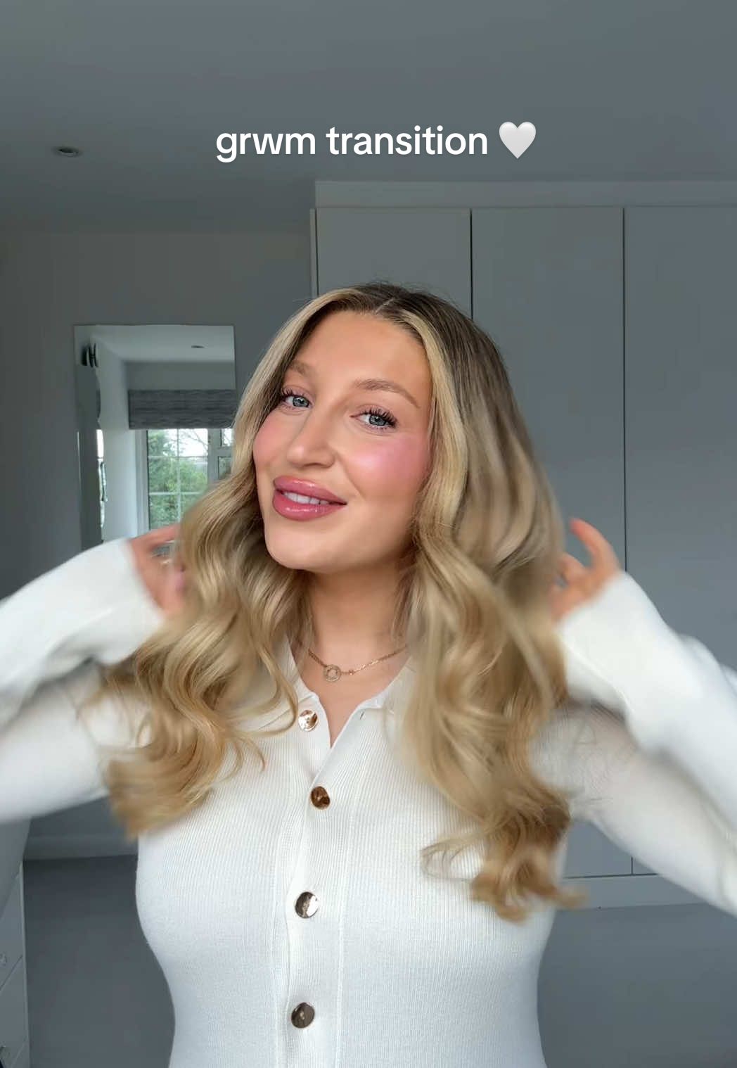 celebrating my dads 60th birthday!!! 🤍 #grwm #makeuptransition #beforeandaftermakeup #fyp 