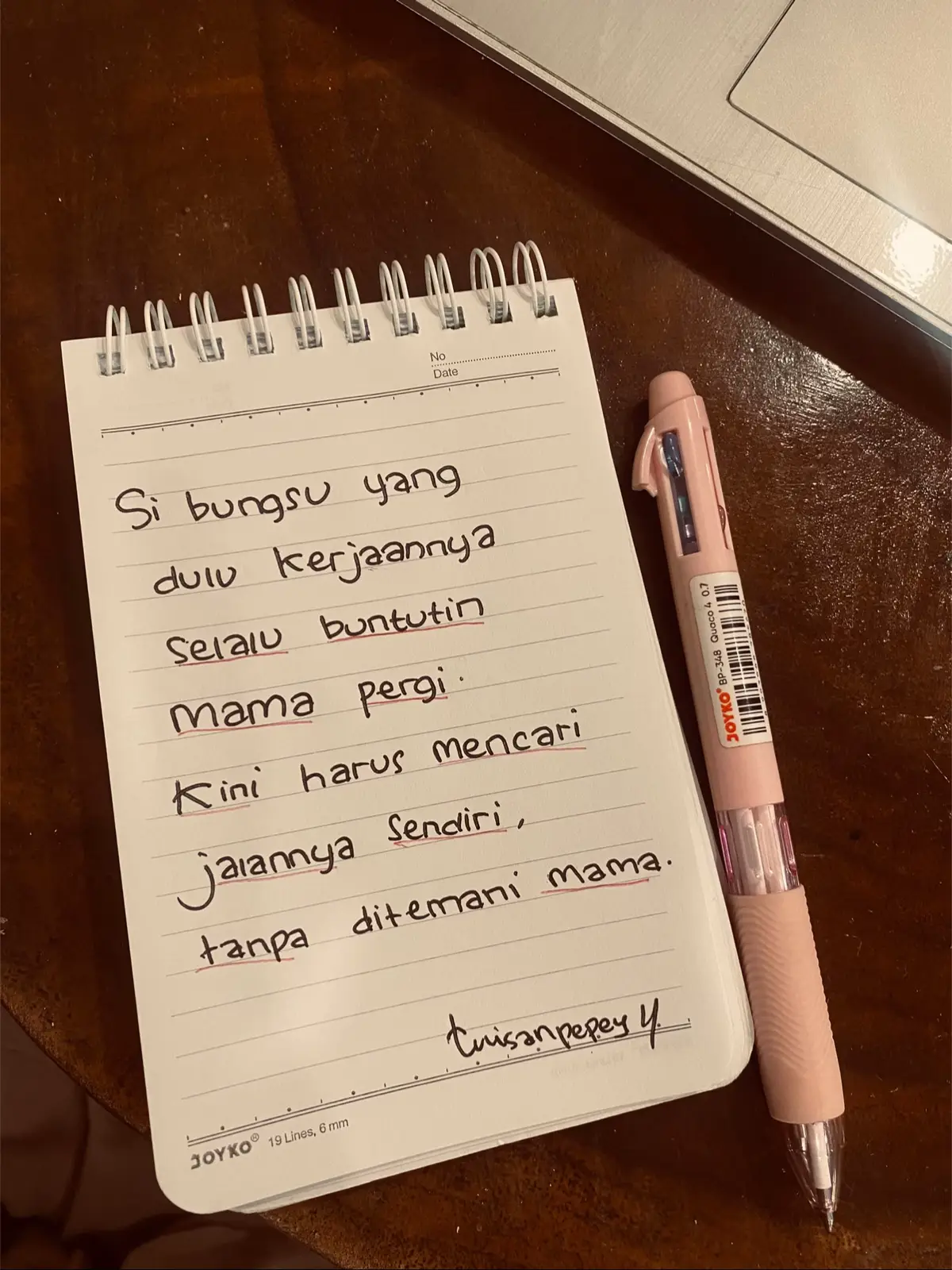 #suratuntukmama #kangenmama #kangenibu 