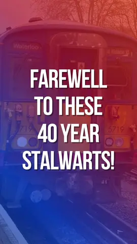 Catch them while you can because these old trains are being retired.  Farewell to the Class 455! #trains #railways #london #surrey #swr