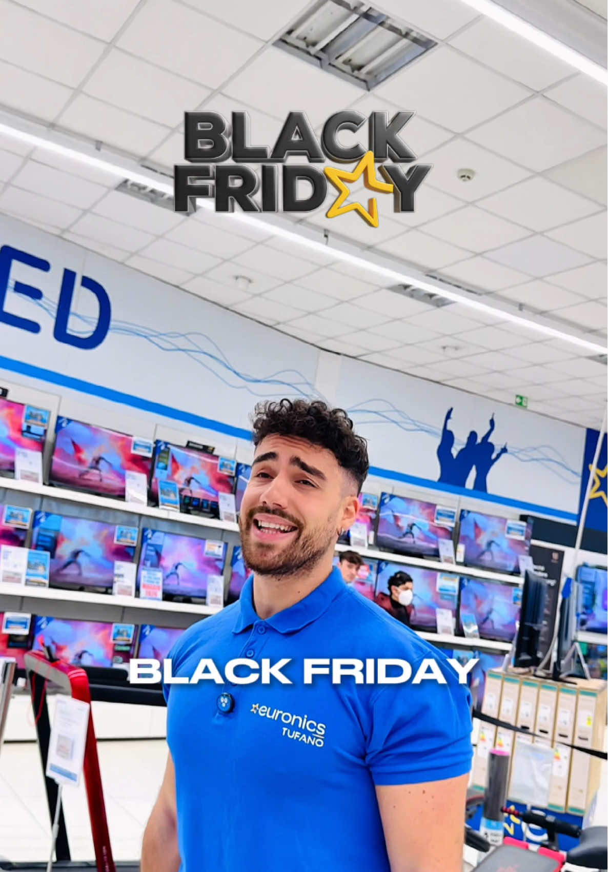 PROMO PAZZE del BLACK FRIDAY 🖤 TV EDITION * SAMSUNG Q-LED QE55Q7F a 389€ + 2 BIGLIETTI del Napoli o 115 cialde BORBONE in omaggio  * SMARTECH TV 32HW01V LED 32