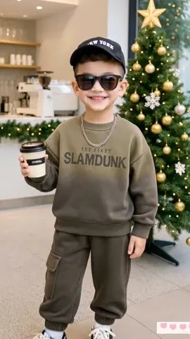 ✨ Muốn bé trai nhà mình vừa ấm áp vừa cực ngầu? Bộ đồ nỉ mới về 2025 chính là lựa chọn chuẩn chỉnh!#khanhlinhvame #bobetrai #bothudongchobe #quanaotreem #thoitrangtreem 